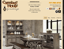 Tablet Screenshot of carriagehousefurnishings.com